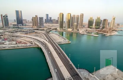 شقة - 3 غرف نوم - 4 حمامات للايجار في برج الواجهة البحرية B - أبراج سكنية على الواجهة البحرية - منطقة النادي السياحي - أبوظبي
