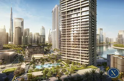 Apartment - 1 Bedroom - 2 Bathrooms for sale in Peninsula Four - Peninsula - Business Bay - Dubai