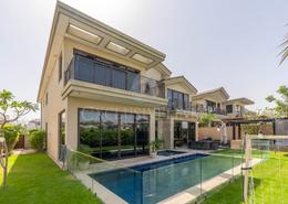Pool image for: Villa - 5 bedrooms - 6 bathrooms for sale in Sanctuary Falls - Earth - Jumeirah Golf Estates - Dubai, Image 1