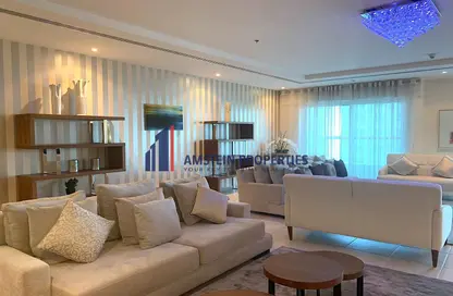 Apartment - 3 Bedrooms - 4 Bathrooms for rent in Elite Residence - Dubai Marina - Dubai