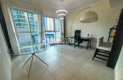 Apartment - Studio - 1 Bathroom for rent in Marina Quays West - Marina Quays - Dubai Marina - Dubai