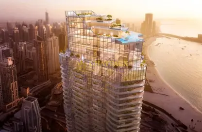 Apartment - 3 Bedrooms - 5 Bathrooms for sale in Habtoor Grand Residences - Dubai Marina - Dubai