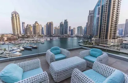 Apartment - 1 Bedroom - 2 Bathrooms for rent in Cayan Tower - Dubai Marina - Dubai