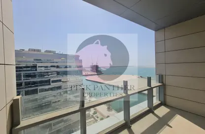 صورة لـ شرفة شقة - 3 غرف نوم - 3 حمامات للبيع في مساكن لامار - برج السيف - شاطئ الراحة - أبوظبي ، صورة رقم 1