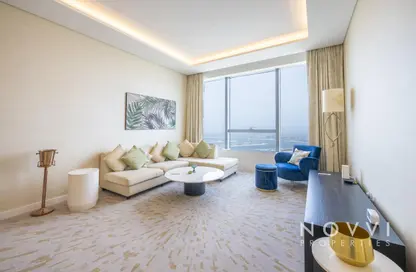 Apartment - 1 Bedroom - 2 Bathrooms for rent in The Palm Tower - Palm Jumeirah - Dubai