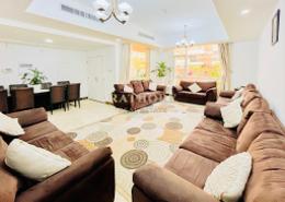 Living / Dining Room image for: Villa - 4 bedrooms - 5 bathrooms for rent in Goldenwoods Villas - Jumeirah Village Circle - Dubai, Image 1