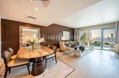 Apartment - 3 Bedrooms - 3 Bathrooms for rent in Downtown Views II Tower 2 - Downtown Views II - Downtown Dubai - Dubai