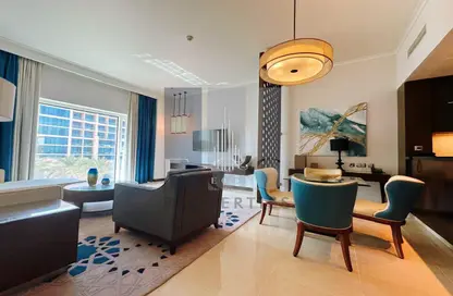 Apartment - 2 Bedrooms - 3 Bathrooms for rent in Fairmont Marina Residences - The Marina - Abu Dhabi