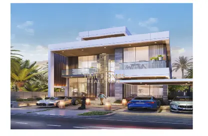 Outdoor House image for: Townhouse - 4 Bedrooms - 5 Bathrooms for sale in Damac Lagoons - Dubai, Image 1