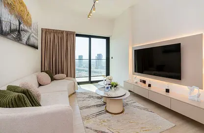 Apartment - 1 Bedroom - 2 Bathrooms for rent in Binghatti Emerald - Jumeirah Village Circle - Dubai