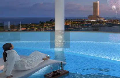 Hotel  and  Hotel Apartment - 1 Bedroom - 2 Bathrooms for sale in Ajman One - Phase 2 - Ajman Downtown - Ajman