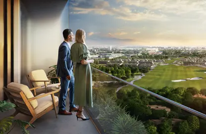 Apartment - Studio - 1 Bathroom for sale in Fairway Residences By Prescott - Dubai Sports City - Dubai