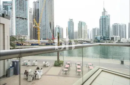 Apartment - 2 Bedrooms - 2 Bathrooms for rent in Bonaire Tower - Park Island - Dubai Marina - Dubai