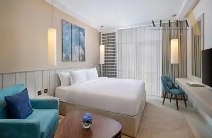 صورة لـ غرفة- غرفة النوم النزل و الشقق الفندقية - 1 حمام للايجار في إن إتش كوليكشن دبي ذا بالم - نخلة جميرا - دبي ، صورة رقم 1