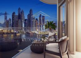 Apartment - 2 bedrooms - 2 bathrooms for sale in Palace Beach Residence - EMAAR Beachfront - Dubai Harbour - Dubai