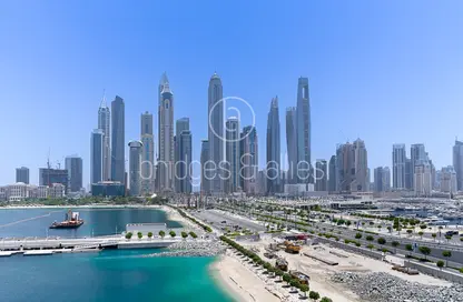 Apartment - 3 Bedrooms - 4 Bathrooms for rent in Sunrise Bay - EMAAR Beachfront - Dubai Harbour - Dubai