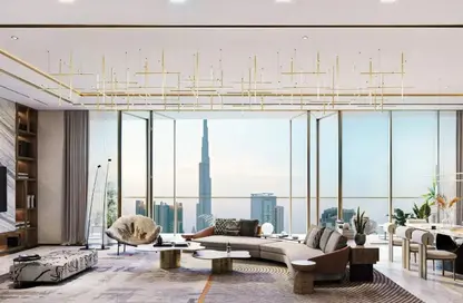 شقة - غرفة نوم - 2 حمامات للبيع في اكسكوزيت ليفينج ريزيدنسز - برج خليفة - دبي وسط المدينة - دبي