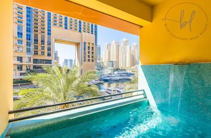 Villa - 2 Bedrooms - 3 Bathrooms for rent in Dubai Marina Moon - Dubai Marina - Dubai