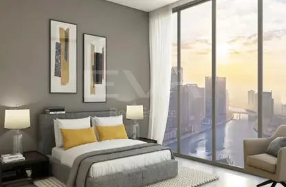 Apartment - 2 Bedrooms - 2 Bathrooms for sale in Peninsula Three - Peninsula - Business Bay - Dubai