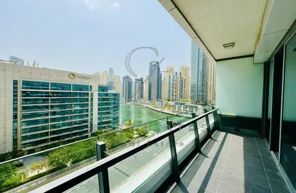Apartment - 1 Bedroom - 2 Bathrooms for rent in Silverene Tower A - Silverene - Dubai Marina - Dubai
