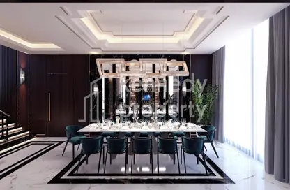 Dining Room image for: Villa - 5 Bedrooms - 6 Bathrooms for sale in Al Jurf Gardens - AlJurf - Ghantoot - Abu Dhabi, Image 1