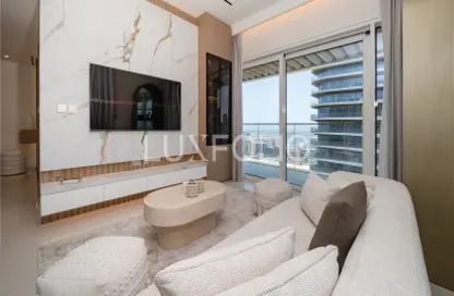 Apartment - 1 Bedroom - 1 Bathroom for rent in Grand Bleu Tower 2 - EMAAR Beachfront - Dubai Harbour - Dubai