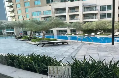 Apartment - Studio - 1 Bathroom for rent in Burj Views podium - Burj Views - Downtown Dubai - Dubai