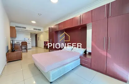 Apartment - Studio - 1 Bathroom for rent in Saba Towers - JLT Cluster Q - Jumeirah Lake Towers - Dubai