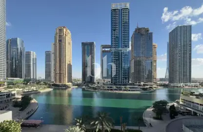 Apartment - Studio - 1 Bathroom for sale in Wind Tower 1 - JLT Cluster B - Jumeirah Lake Towers - Dubai