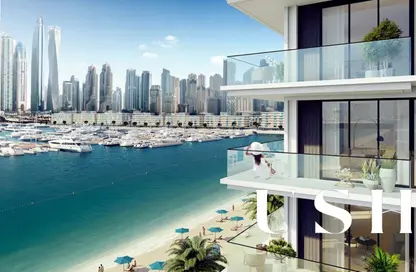 Apartment - 3 Bedrooms - 4 Bathrooms for sale in Beach Mansion - EMAAR Beachfront - Dubai Harbour - Dubai