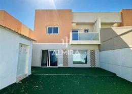 Outdoor House image for: Villa - 3 bedrooms - 3 bathrooms for rent in Manazel Al Reef 2 - Al Samha - Abu Dhabi, Image 1