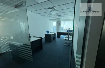 Office Space - Studio - 5 Bathrooms for rent in The Prime Tower - Business Bay - Dubai