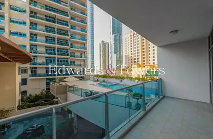 شقة - غرفة نوم - 2 حمامات للايجار في B برج الجواهر - أبراج الجواهر التوأم - دبي مارينا - دبي