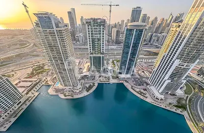 شقة - غرفة نوم - 2 حمامات للايجار في إقامة إم بي إل - (JLT) مجمع K - أبراج بحيرة الجميرا - دبي