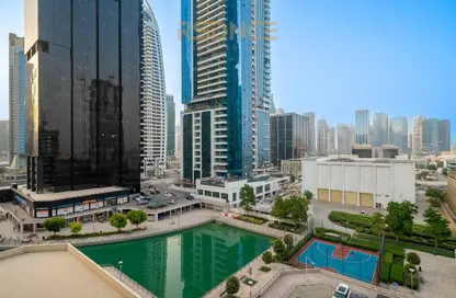 شقة - غرفة نوم - 2 حمامات للايجار في برج كونكورد - (JLT) مجمع H - أبراج بحيرات الجميرا - دبي