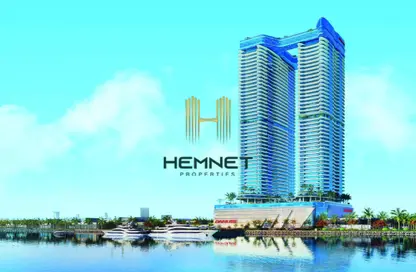Water View image for: Apartment - 2 Bedrooms - 3 Bathrooms for sale in Oceanz by Danube - Maritime City - Dubai, Image 1