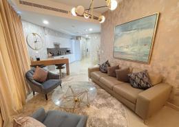 صورةغرفة المعيشة لـ: شقة - 1 غرفة نوم - 1 حمام للكراء في بلفيو برج 2 - أبراج بلفيو - دبي وسط المدينة - دبي, صورة 1