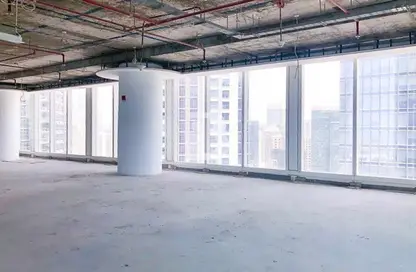 Office Space - Studio - 3 Bathrooms for rent in The Bay Gate - Business Bay - Dubai