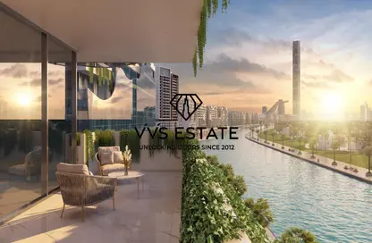 Apartment - Studio - 1 Bathroom for sale in Azizi Riviera Azure - Meydan One - Meydan - Dubai