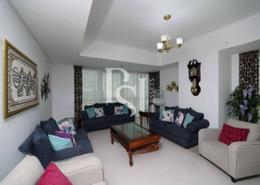Living Room image for: Apartment - 3 bedrooms - 4 bathrooms for sale in Al Durrah Tower - Marina Square - Al Reem Island - Abu Dhabi, Image 1