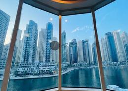 Pool image for: Apartment - 2 bedrooms - 2 bathrooms for rent in Ary Marina View Tower - Dubai Marina - Dubai, Image 1