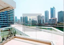 صورةشرفة لـ: شقة - 1 غرفة نوم - 1 حمام للكراء في خليج الدرة - دبي مارينا - دبي, صورة 1