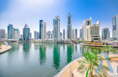 شقة - غرفة نوم - 2 حمامات للايجار في ليف ريزيدينس - دبي مارينا - دبي