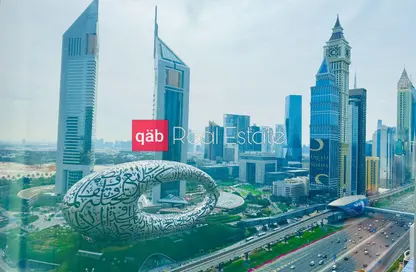 Apartment - 2 Bedrooms - 4 Bathrooms for rent in Blue Tower - Sheikh Zayed Road - Dubai