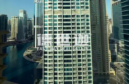 Apartment - 1 Bedroom - 2 Bathrooms for rent in Icon Tower 1 - JLT Cluster M - Jumeirah Lake Towers - Dubai