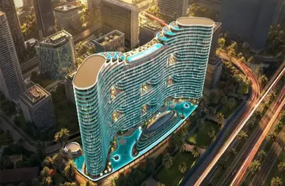 Apartment - Studio - 1 Bathroom for sale in Binghatti Aquarise - Business Bay - Dubai