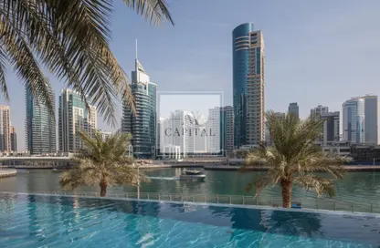Apartment - 1 Bedroom - 1 Bathroom for rent in Blakely Tower - Park Island - Dubai Marina - Dubai