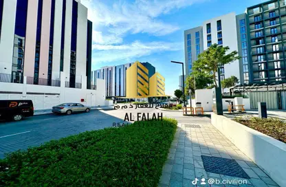 Outdoor Building image for: Apartment - 1 Bedroom - 2 Bathrooms for rent in The Boulevard 2 - Aljada - Sharjah, Image 1