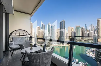 Apartment - 2 Bedrooms - 2 Bathrooms for rent in Silverene Tower A - Silverene - Dubai Marina - Dubai