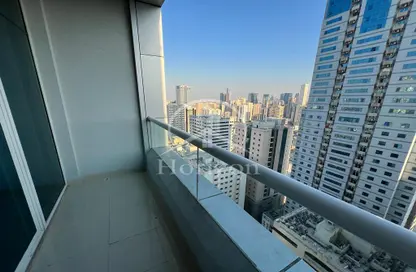 Balcony image for: Apartment - 1 Bedroom - 2 Bathrooms for rent in Al Taawun Street - Al Taawun - Sharjah, Image 1